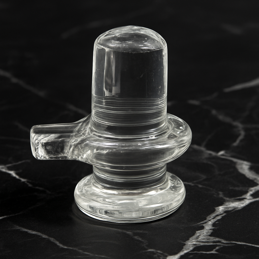 CRYSTAL SHIVLING FOR HOME AND OFFICE.