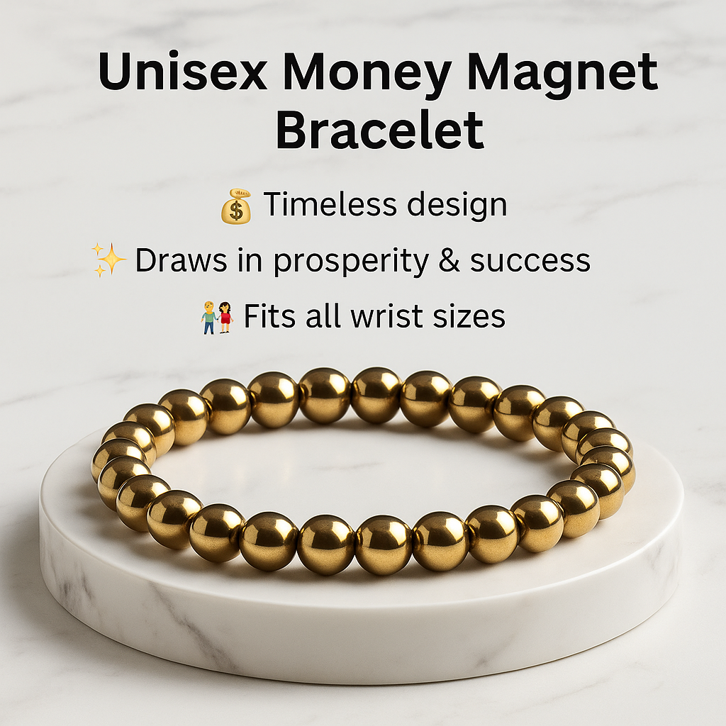 UNISEX MONEY MAGNET BRACELET.