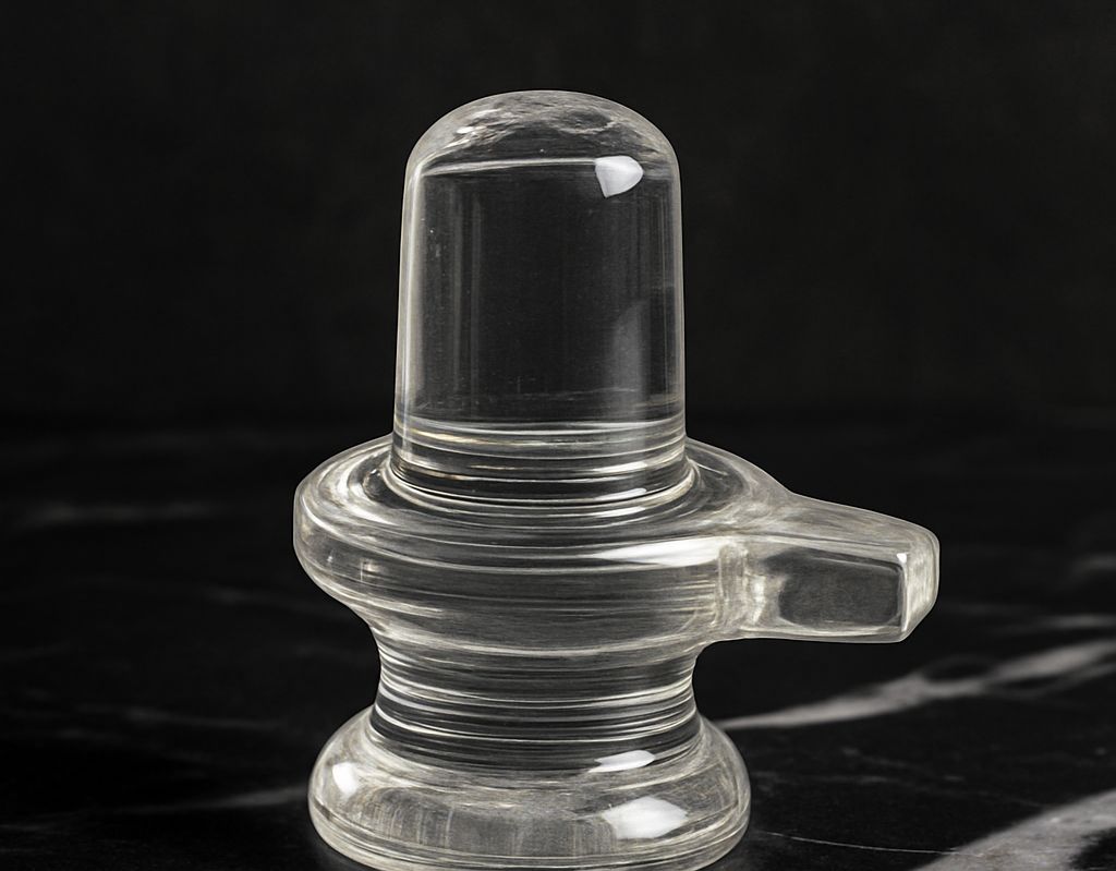 CRYSTAL SHIVLING FOR HOME AND OFFICE.